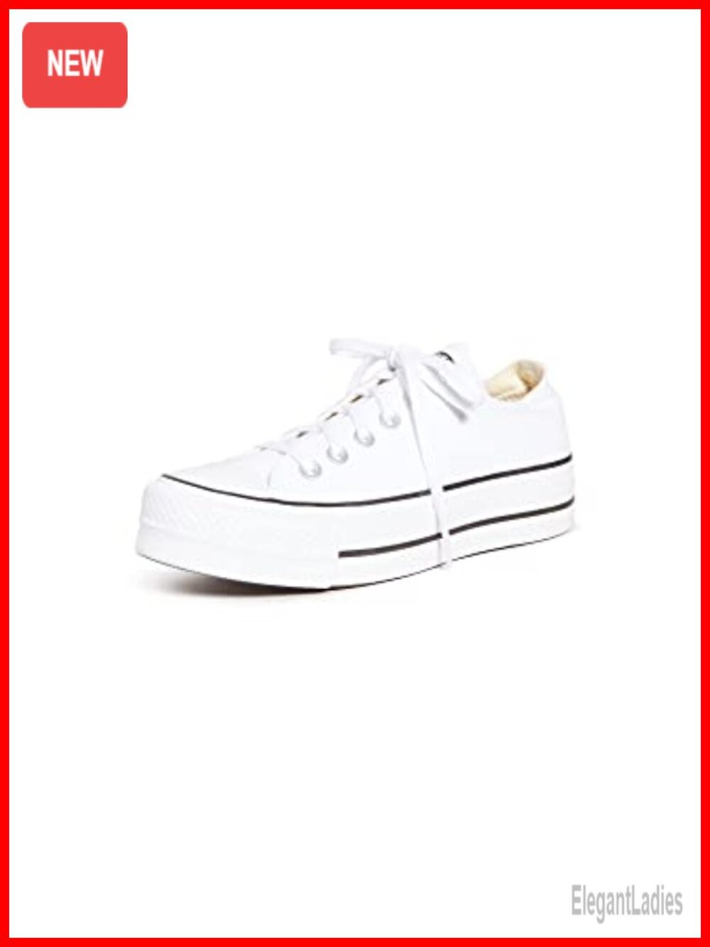 Women's Floral Embroidered Low Top Sneakers - Lift Platform